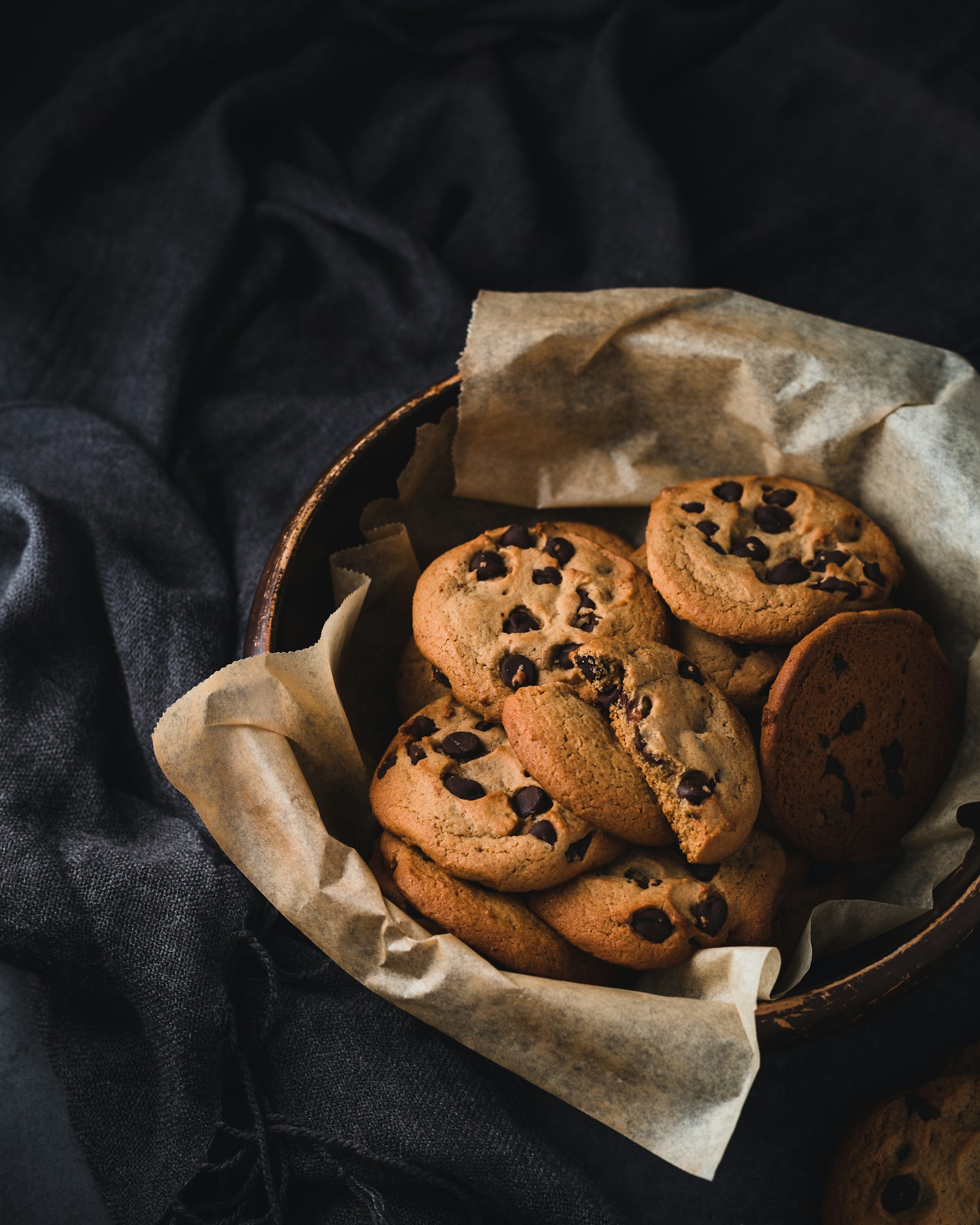 Decorated cookies with jam centres